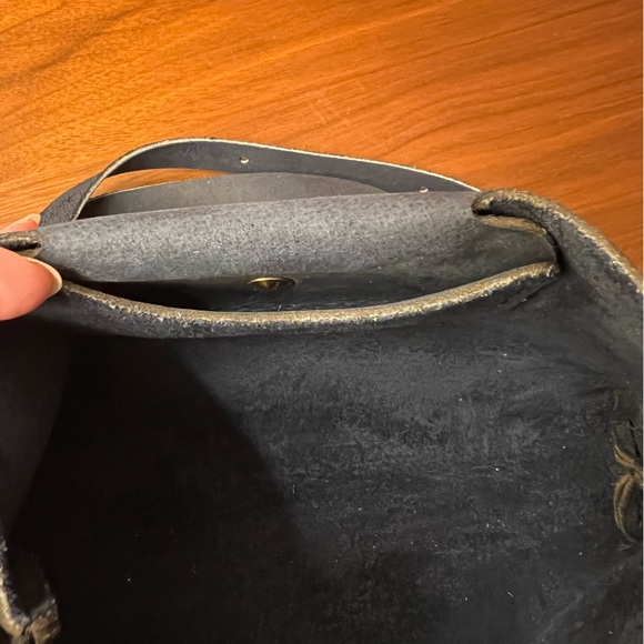 Form Function Form Penney Clutch Latigo Baltic Blue Suede Leather - Picture 10 of 15